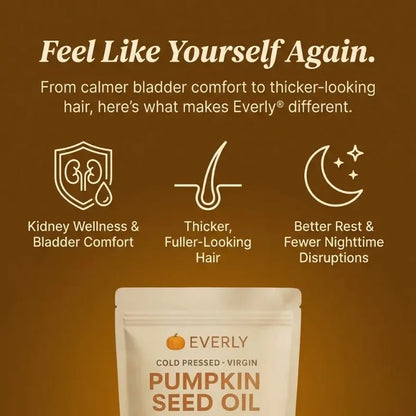 Everly® Pumpkin Seed Oil Softgels